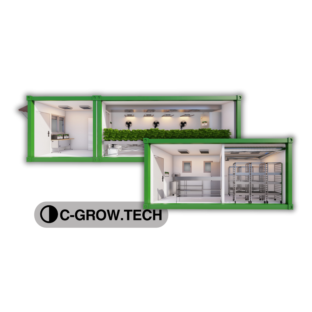 Cannabis Grow-Container von C-GROW.TECH